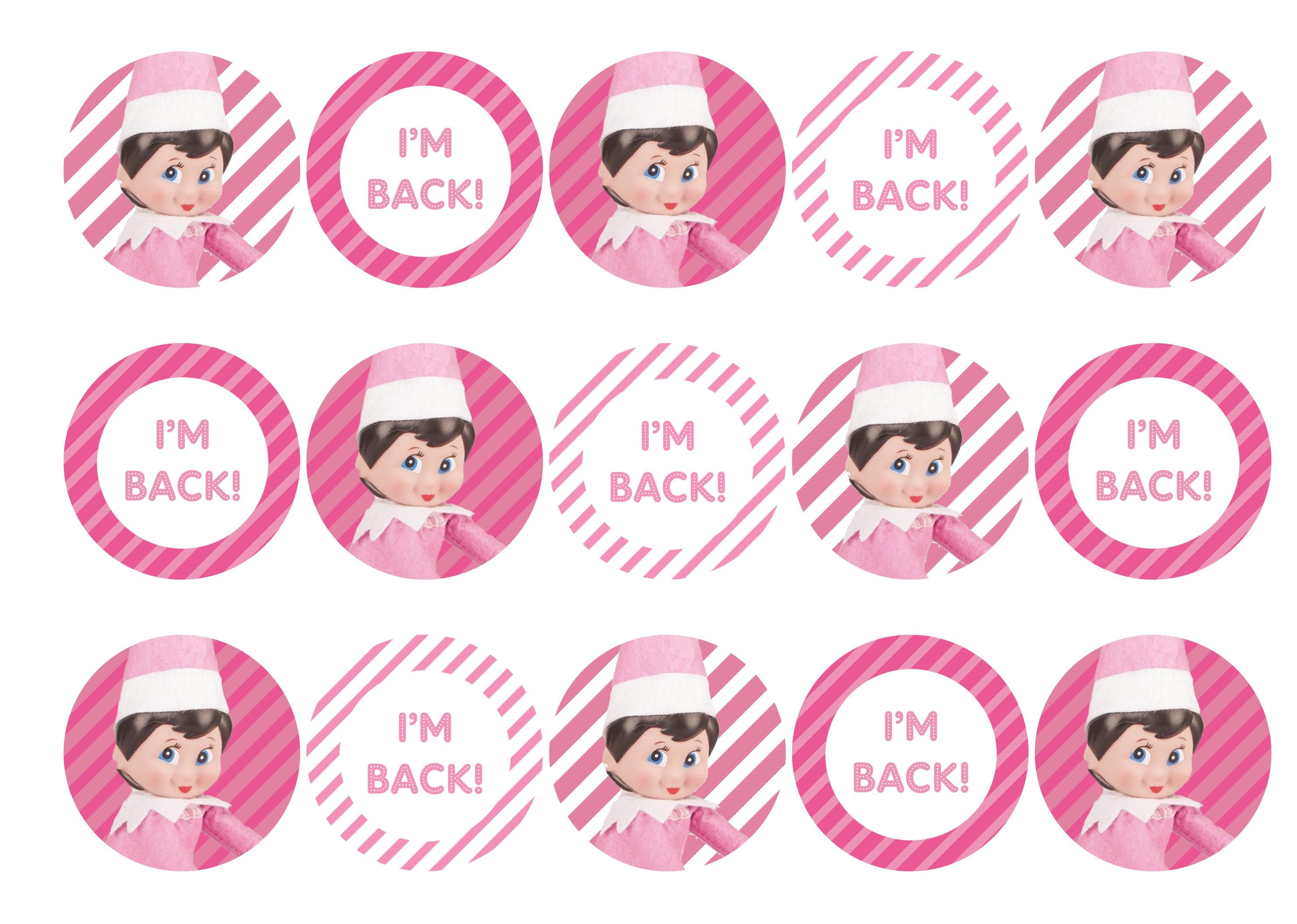 Pink Elf on the Shelf... I'm Back!
