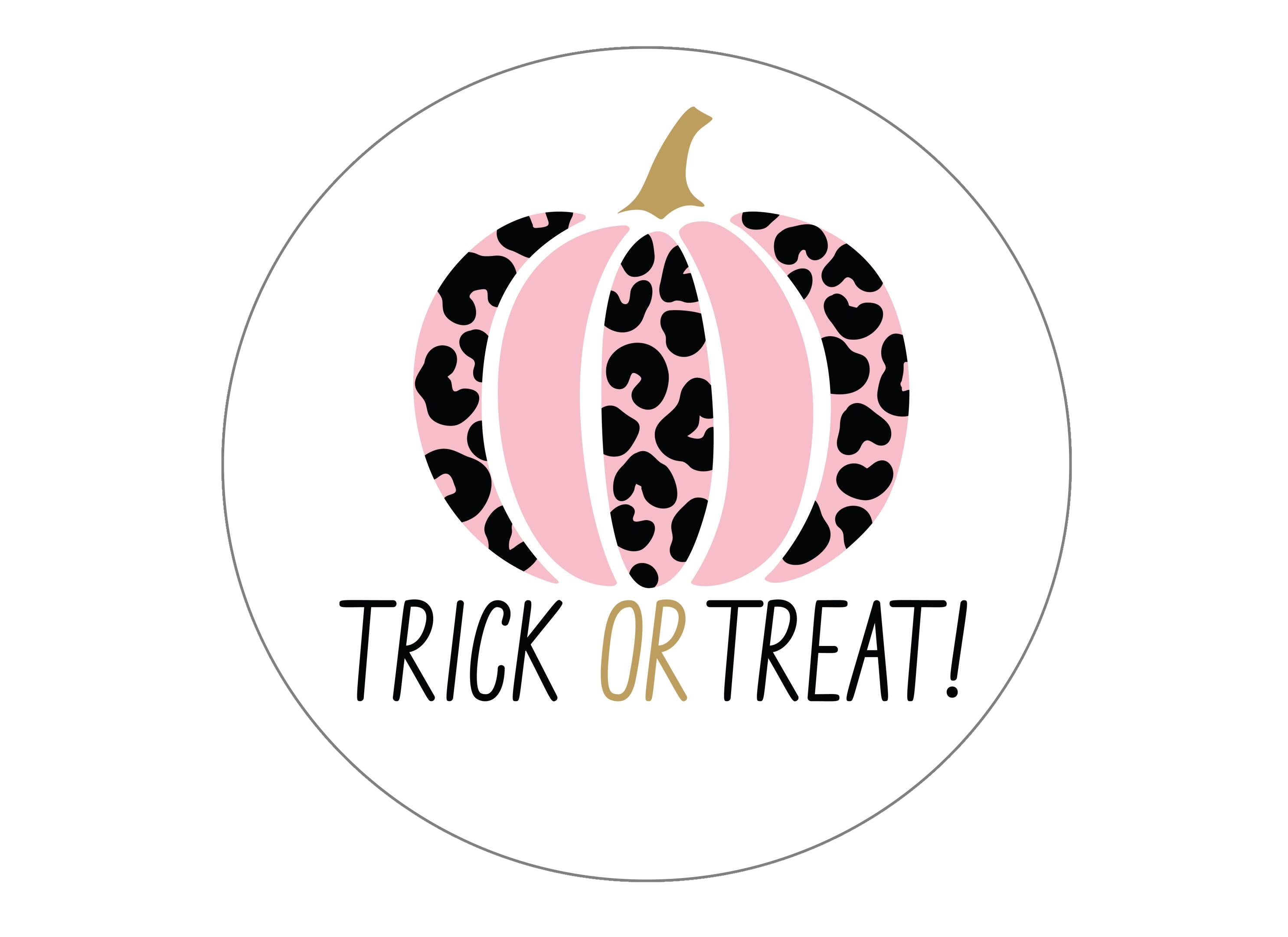 Large cake topper for a pink girly halloween