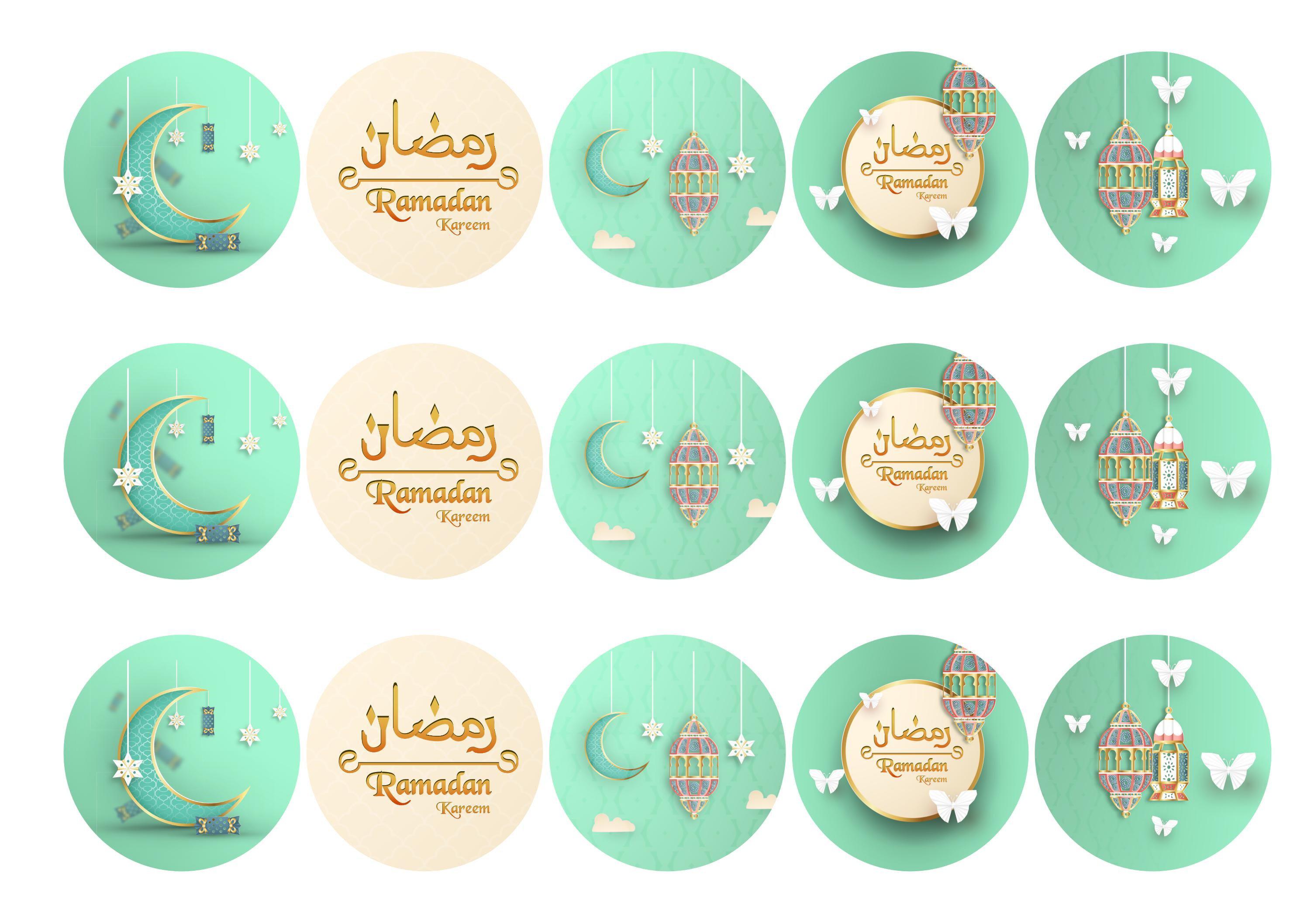 Ramadan Kareem-Edible cake toppers-Edibilis