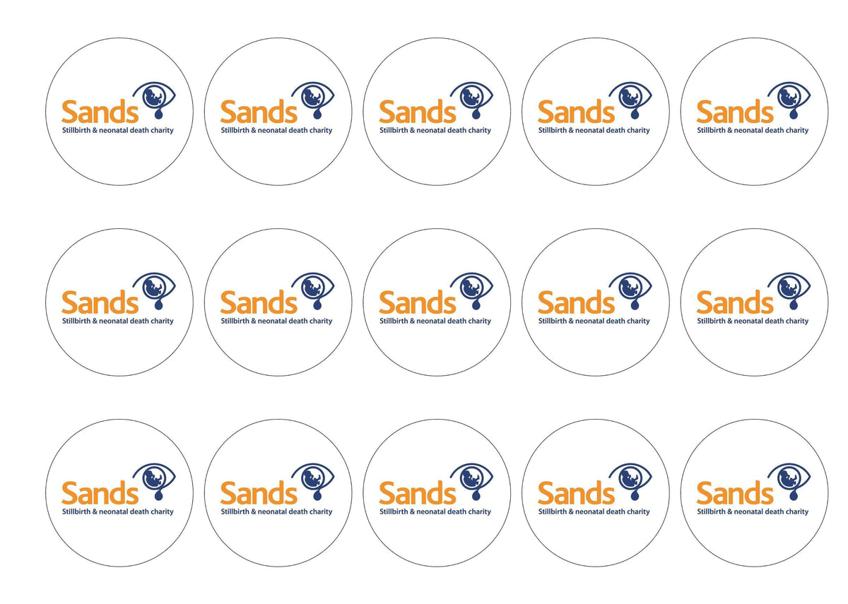 Sands Rx Logo Edible cake toppers | Sands Logo | Edibilis