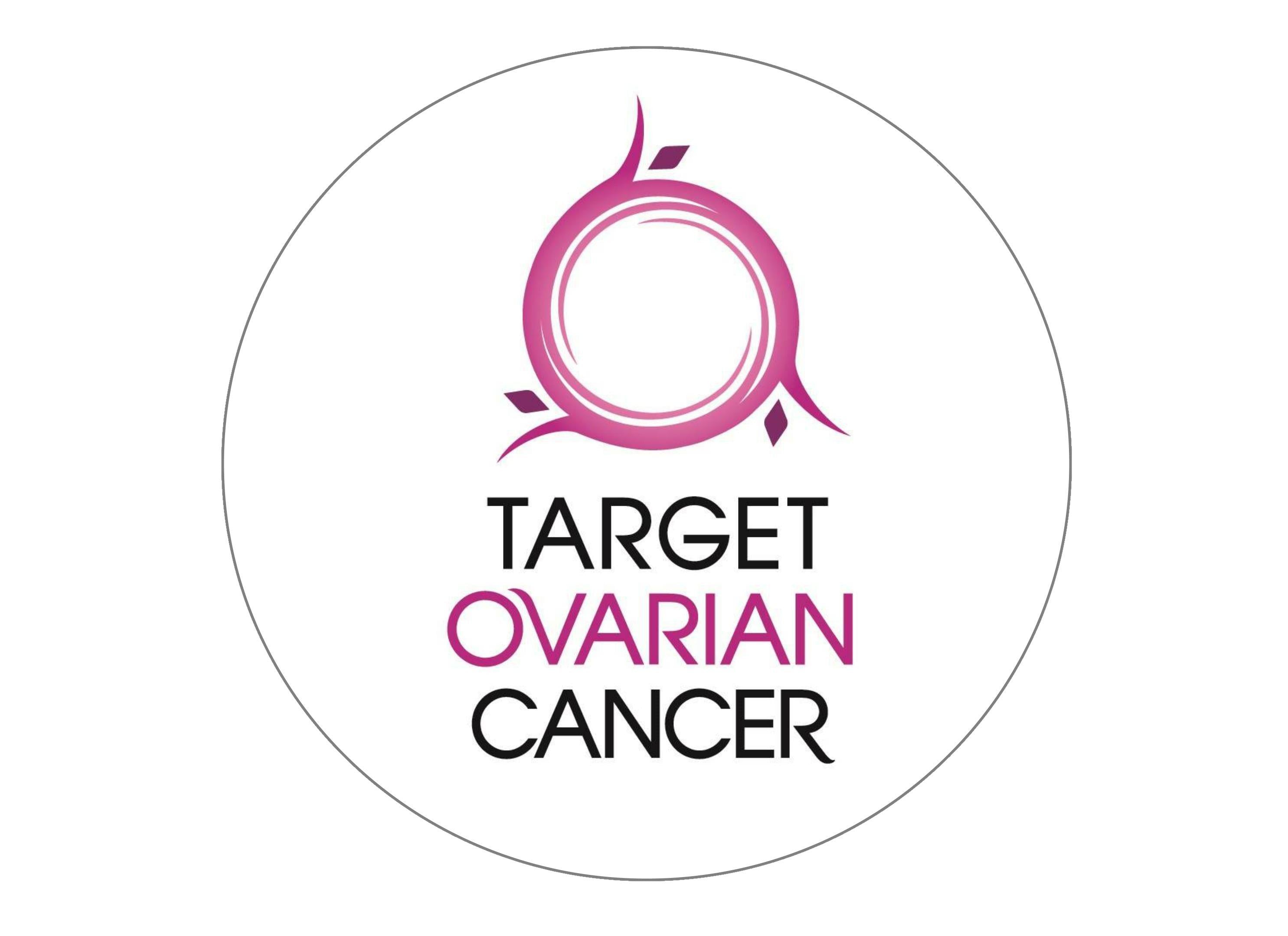 Large Cake topper for the charity Target Ovarian Cancer