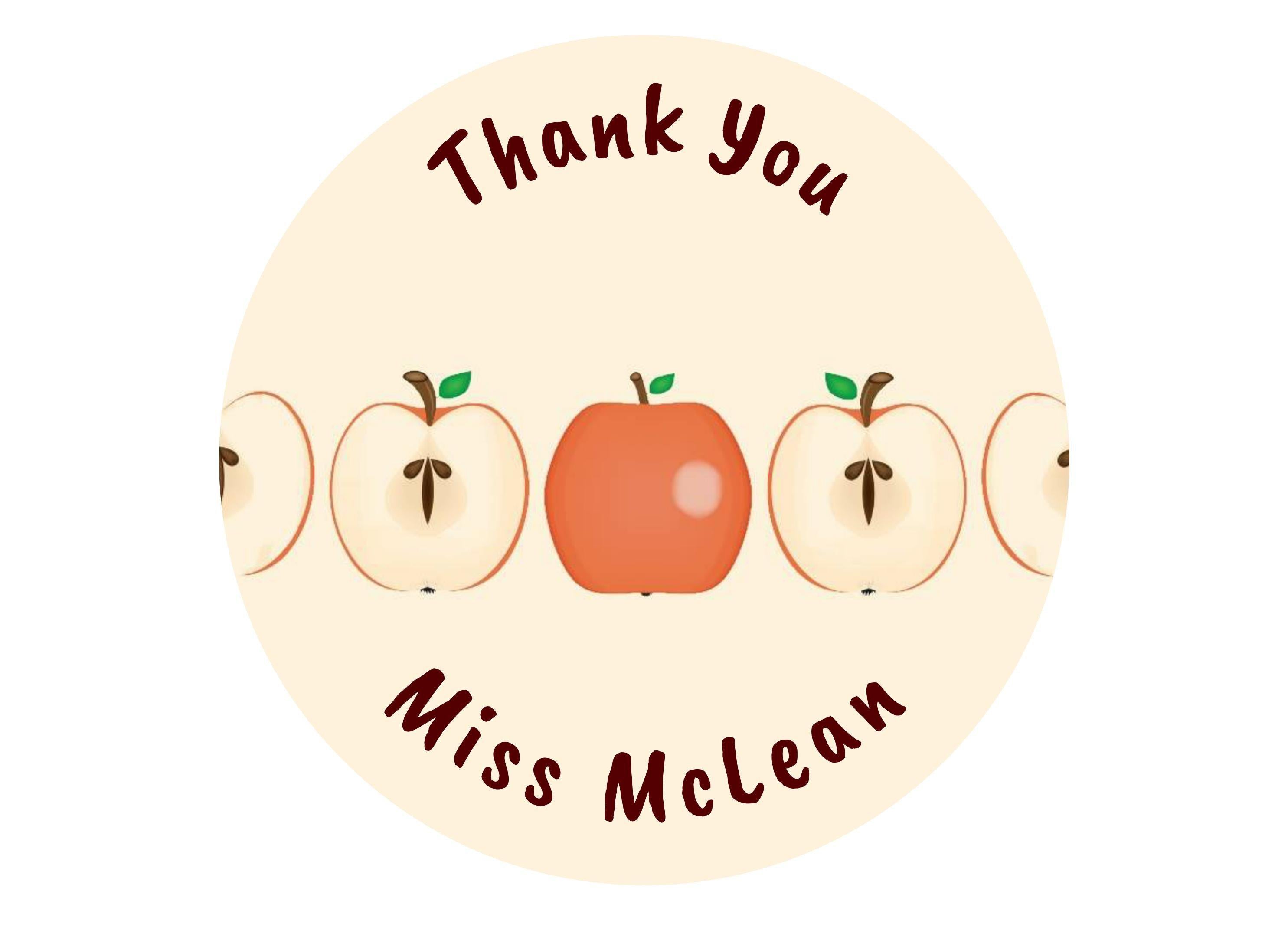 Personalised edible cake topper for your teacher