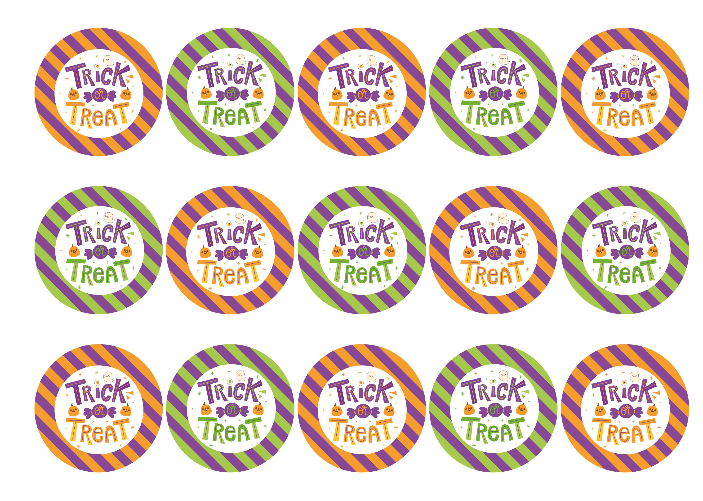 Trick or Treat Candy Stripes
