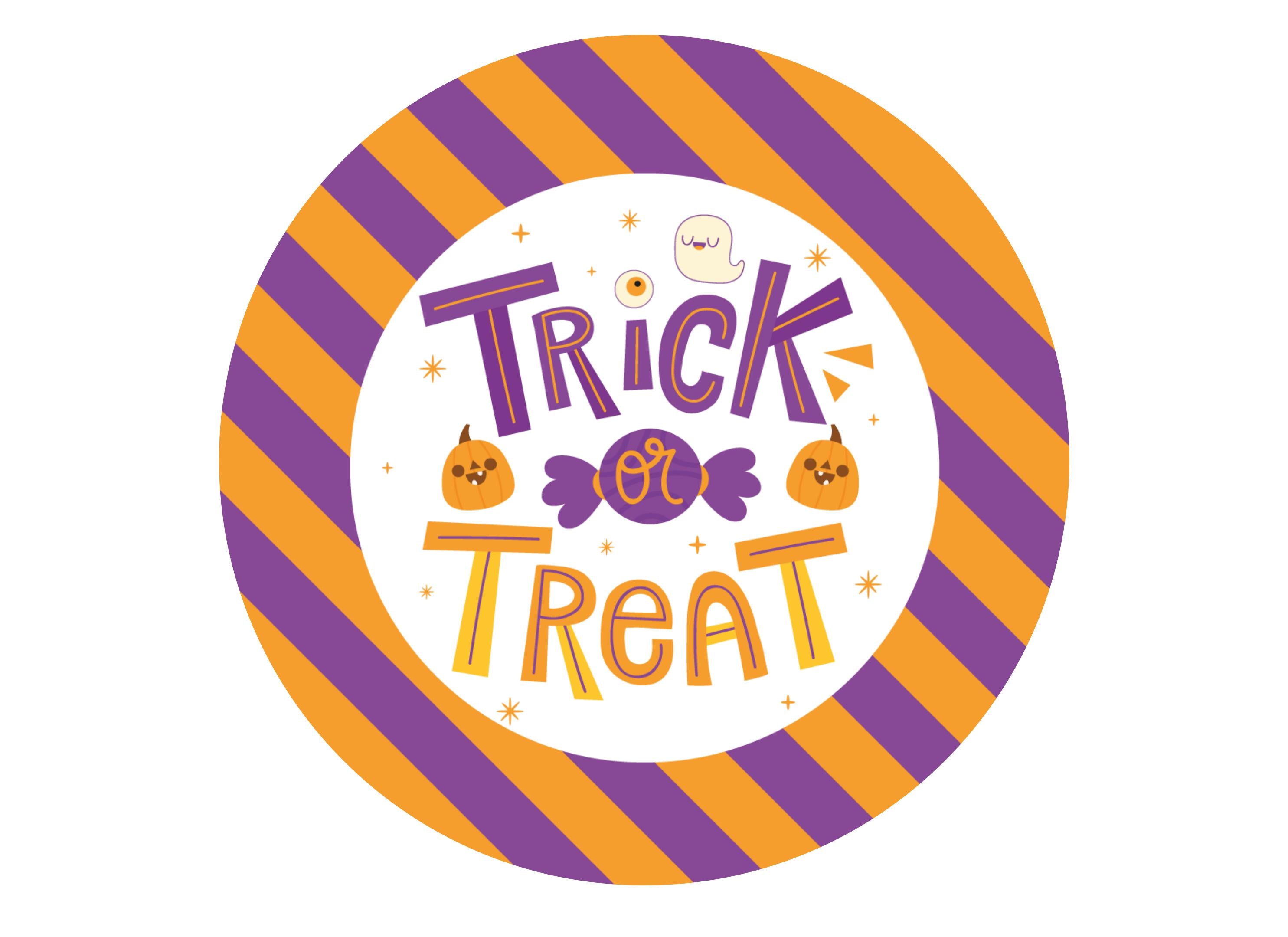 Trick or Treat Candy Stripes