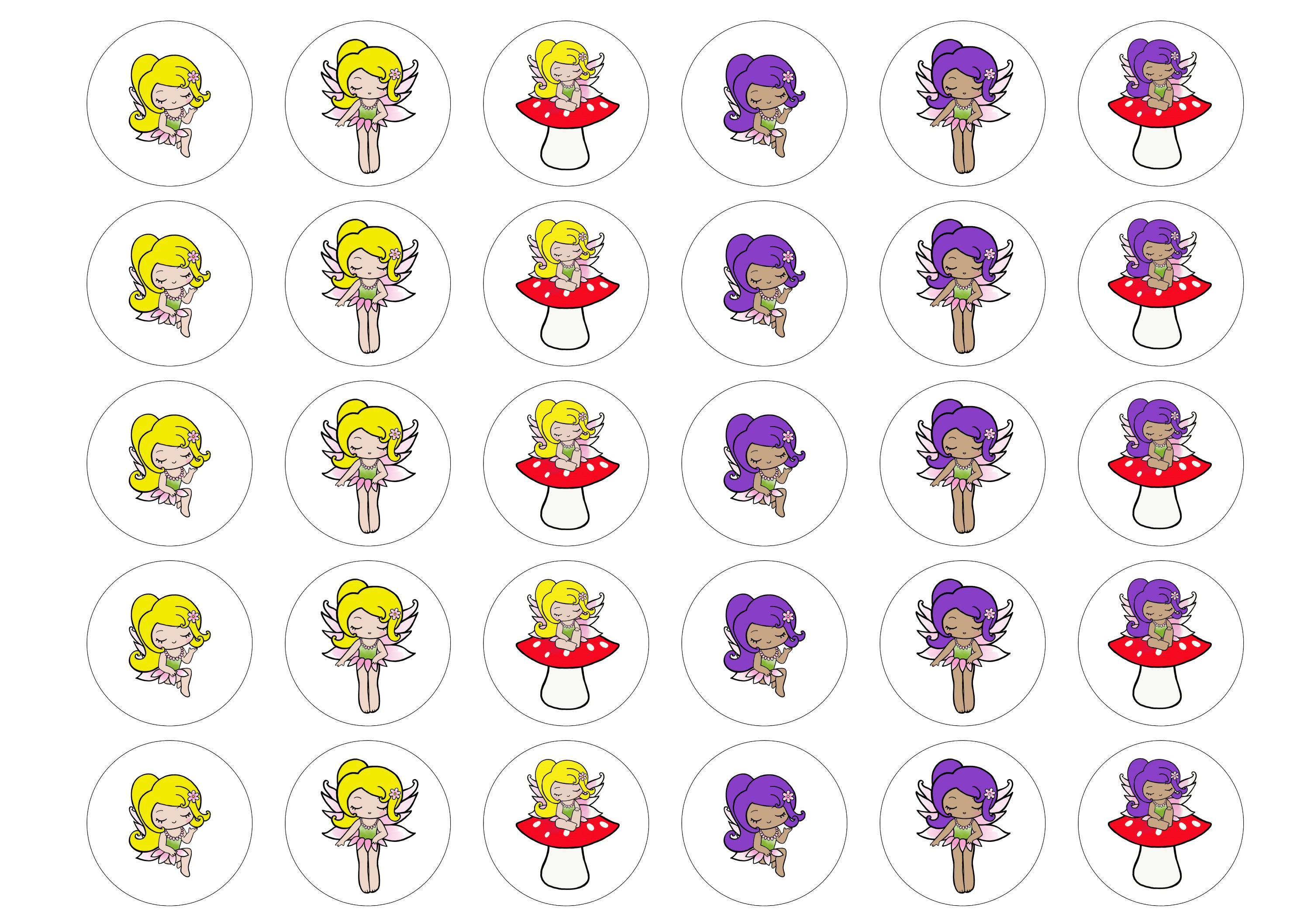 Fairies-Edible cake toppers-Edibilis